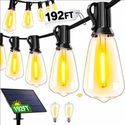192ft GUIRNALDA DE LUCES SOLARES/192FT SOLAR STRING LIGHTS