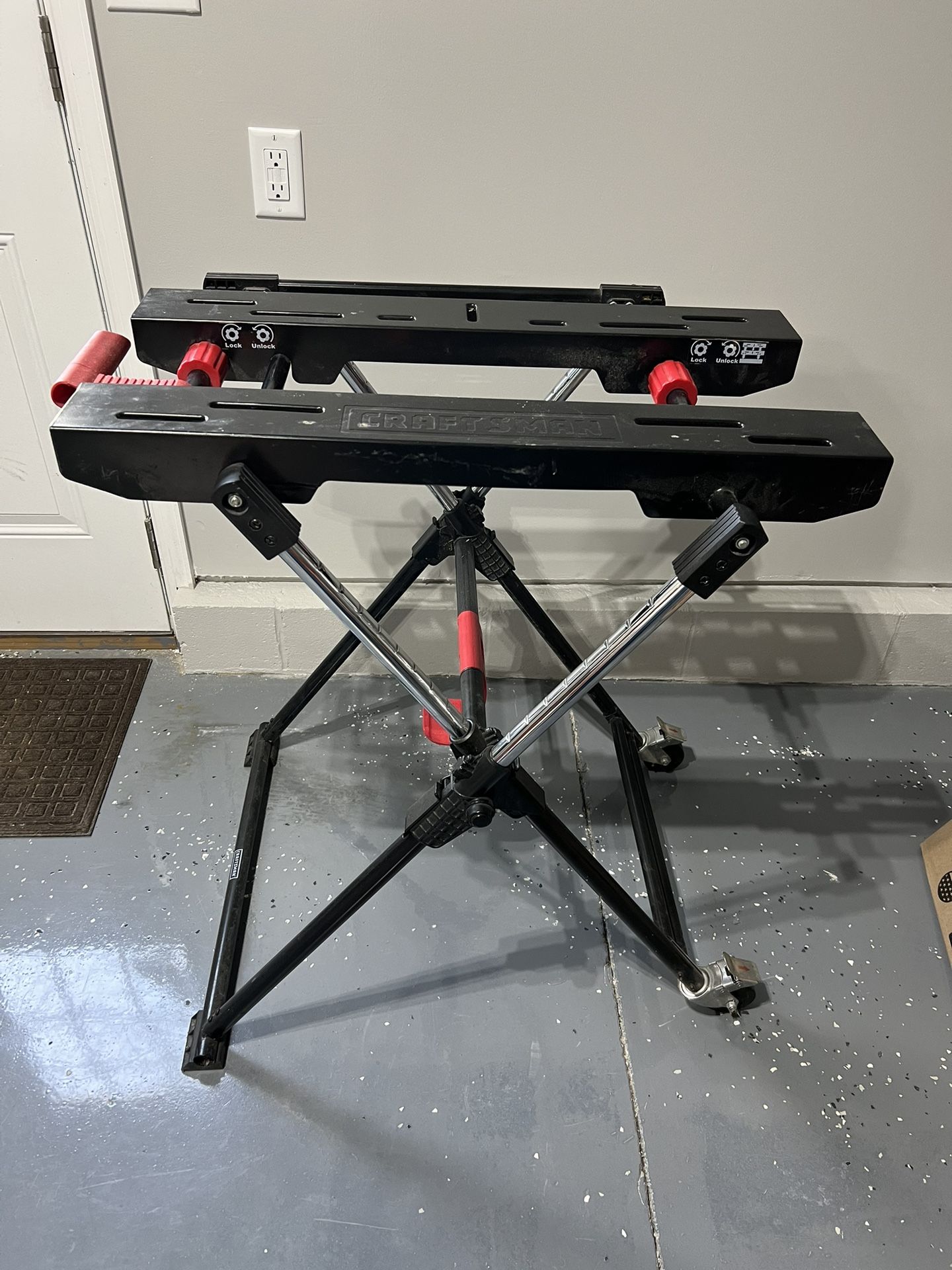 Craftsman Adjustable Work Table for Sale in Moyock, NC OfferUp