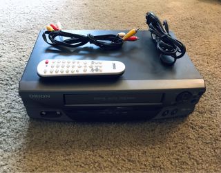 ORION VCR Player Original owner in very good condition works excellent complete comes from pet free smoke free environment