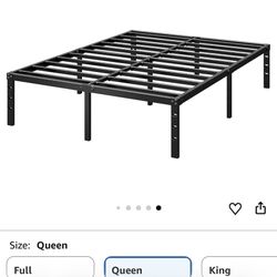 16inch Queen Size Metal Bed Frame