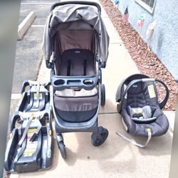 Baby trio stroller travel  system   everything in great condition  $80.00