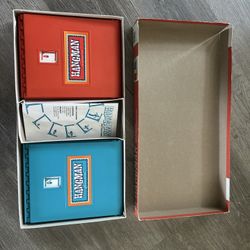 Vintage Hangman Board Game by Milton Bradley 