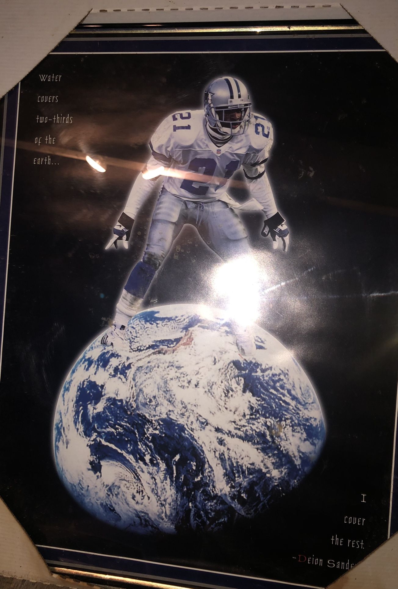 Deion Sanders Poster frame