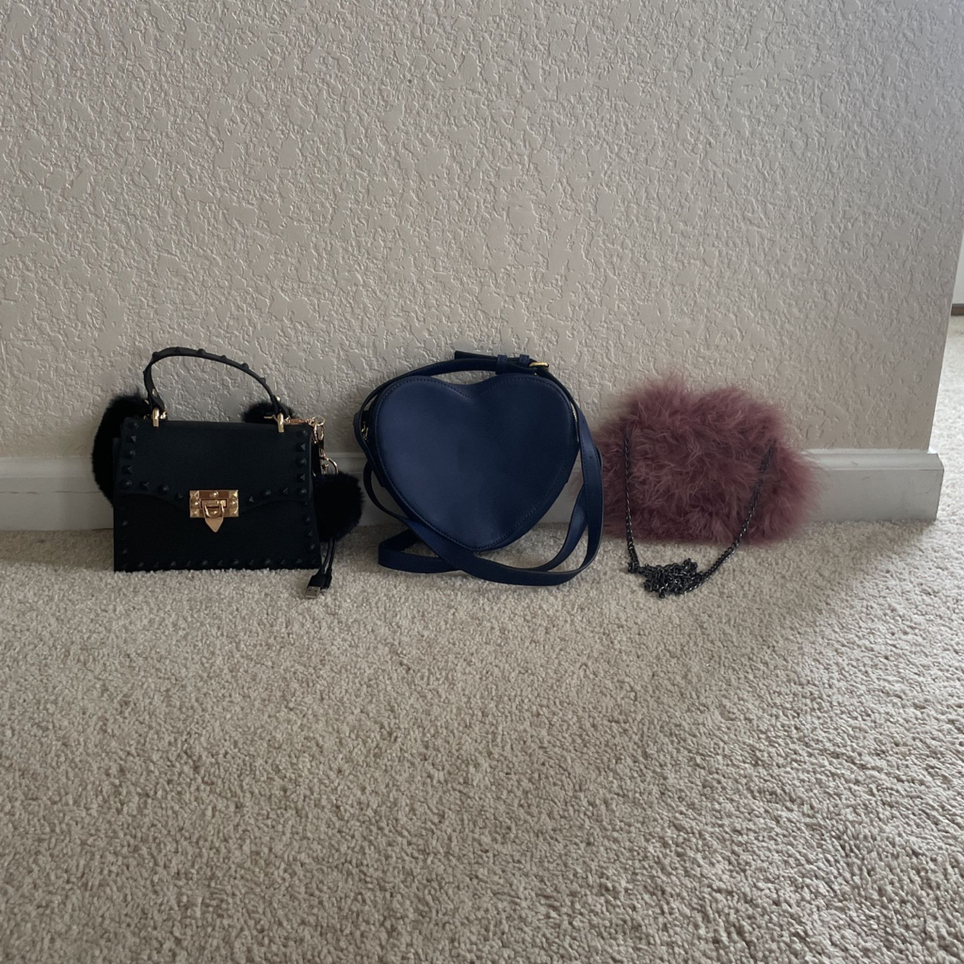 Small Handbags $10 each Or $25 for all 3