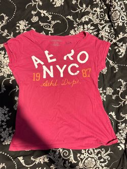 Aeropostale Pink Graphic T-Shirt