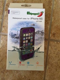Waterproof case for iPhone 5c