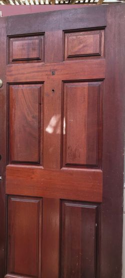 # puerta de caoba 36x79