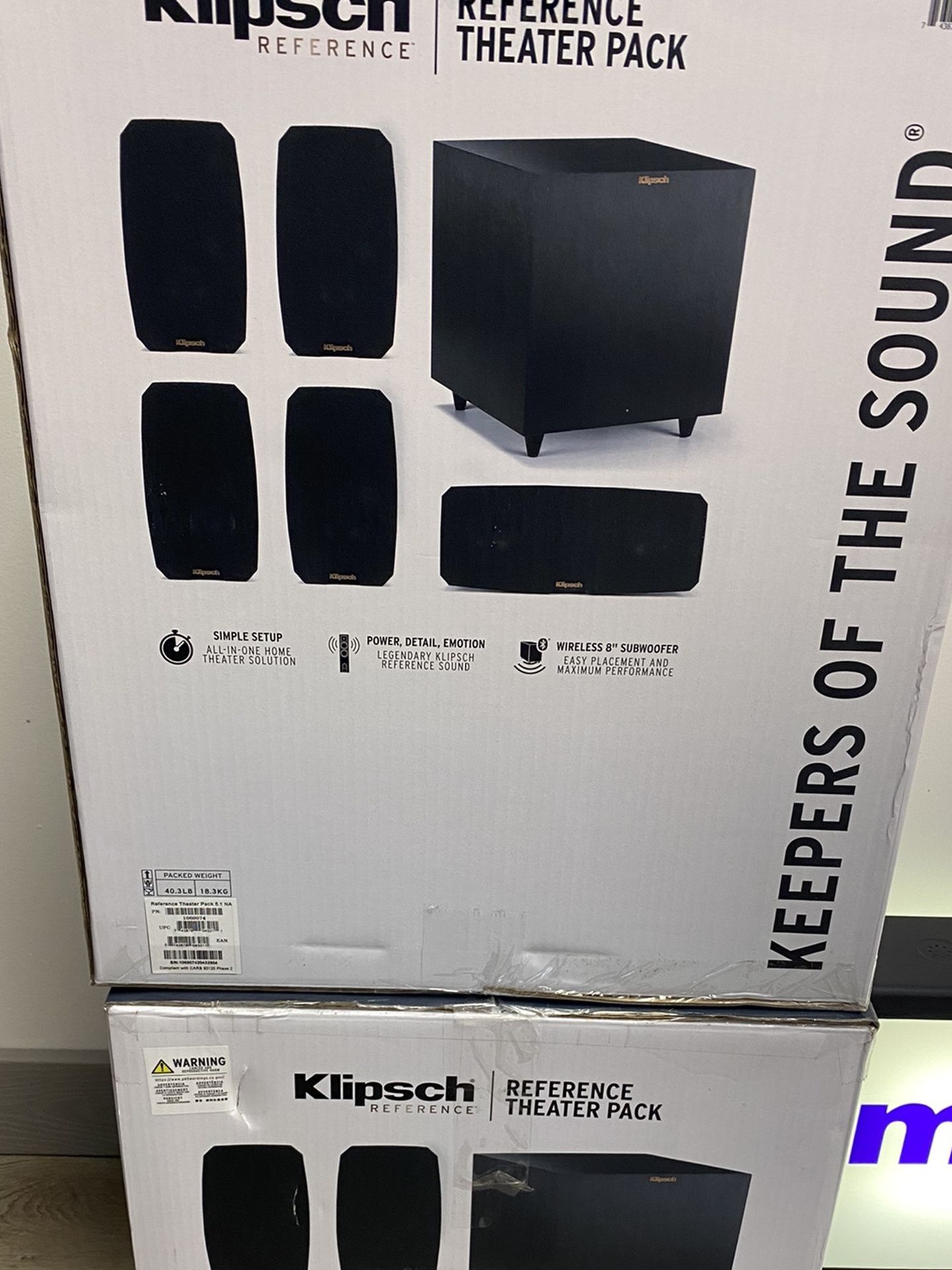 Klipsch Reference Theater Pack 5.1 Channel Surround Sound System