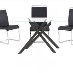 5 Pieces Dining Table Set 