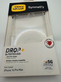 Otter box iPhone 16 pro max clear symmetry
