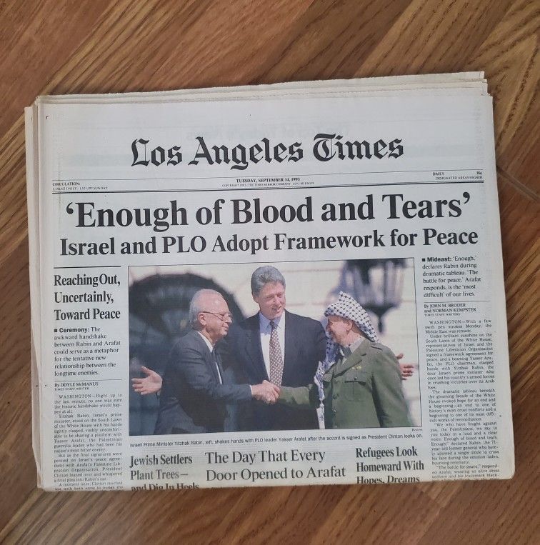 1993 Los Angeles Times Israel/Palestine