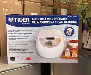 Tiger rice cooker and food warmer