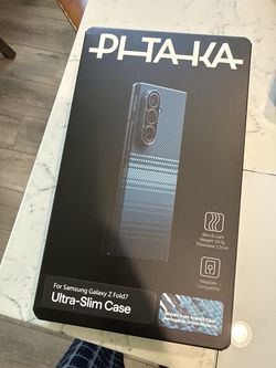 Pitaka Samsung Galaxy Z fold 7 blue moonrise case (new sealed) with screen protector