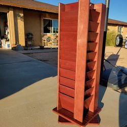 Wood Magazine Rack