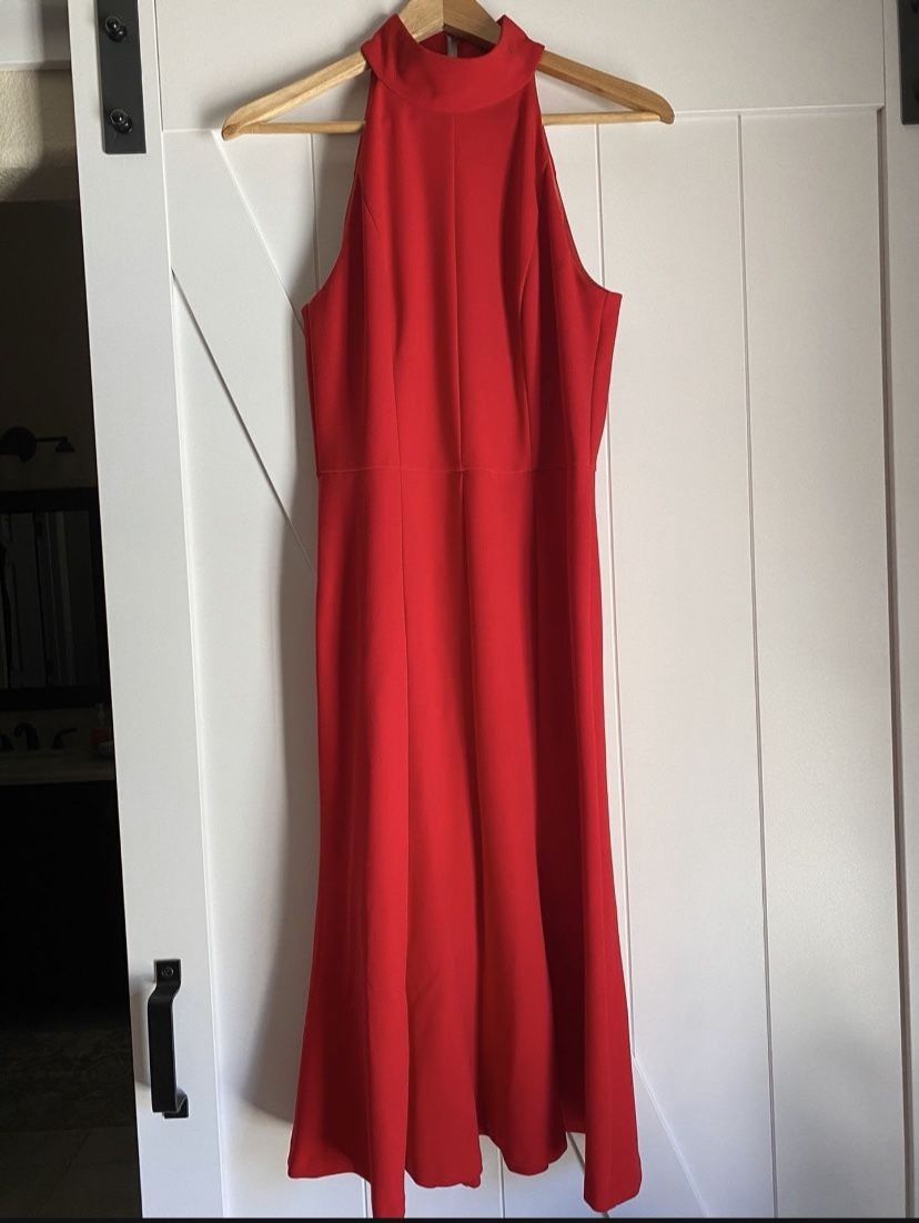 Womens Red Dress Size 8