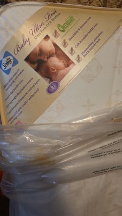 Sealy Baby Ultra Rest Antibacterial Crib/Toddler Mattress