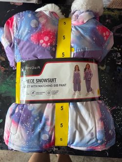 Girls Spider 2 piece Snowsuit
