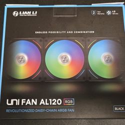 3 pack of Lian Li - Uni fan