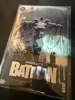 Absolute Batman #21 Seth Mann Variant Cover signed