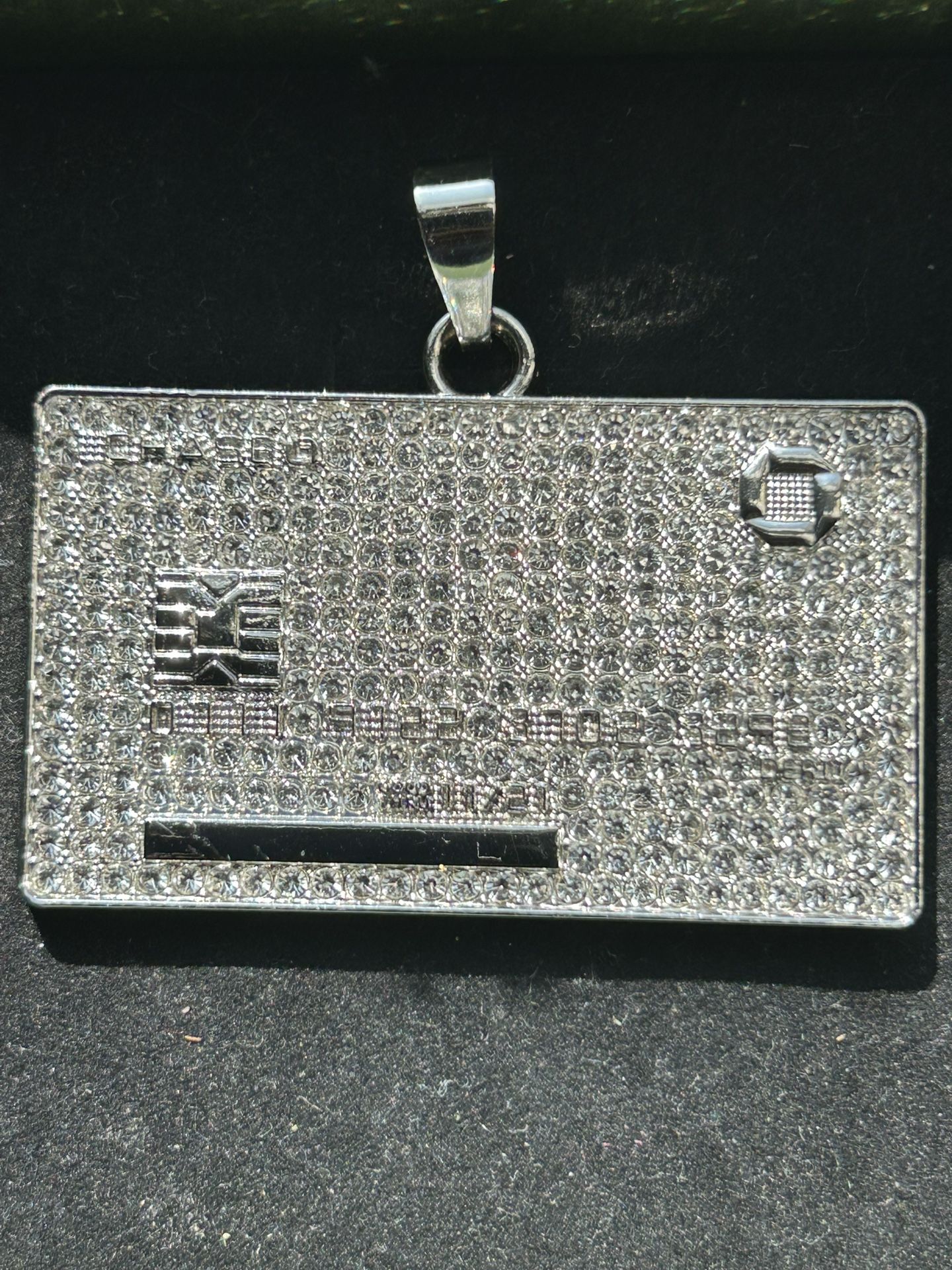 Silver Credit Card Pendent