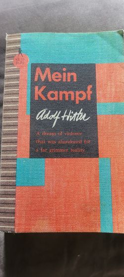 Vintage rare Mein Kampf book