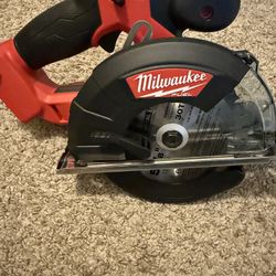 M18 FUEL 18V Lithium-Ion Brushless Cordless Metal Cutting 5-3/8 in. Circular Saw (Tool-Only) w/ Metal Saw Blade