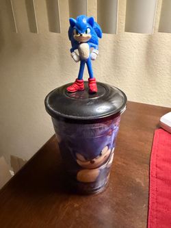 Sonic The Hedgehog 2 Movie Promo Theater Cup AMC 2022