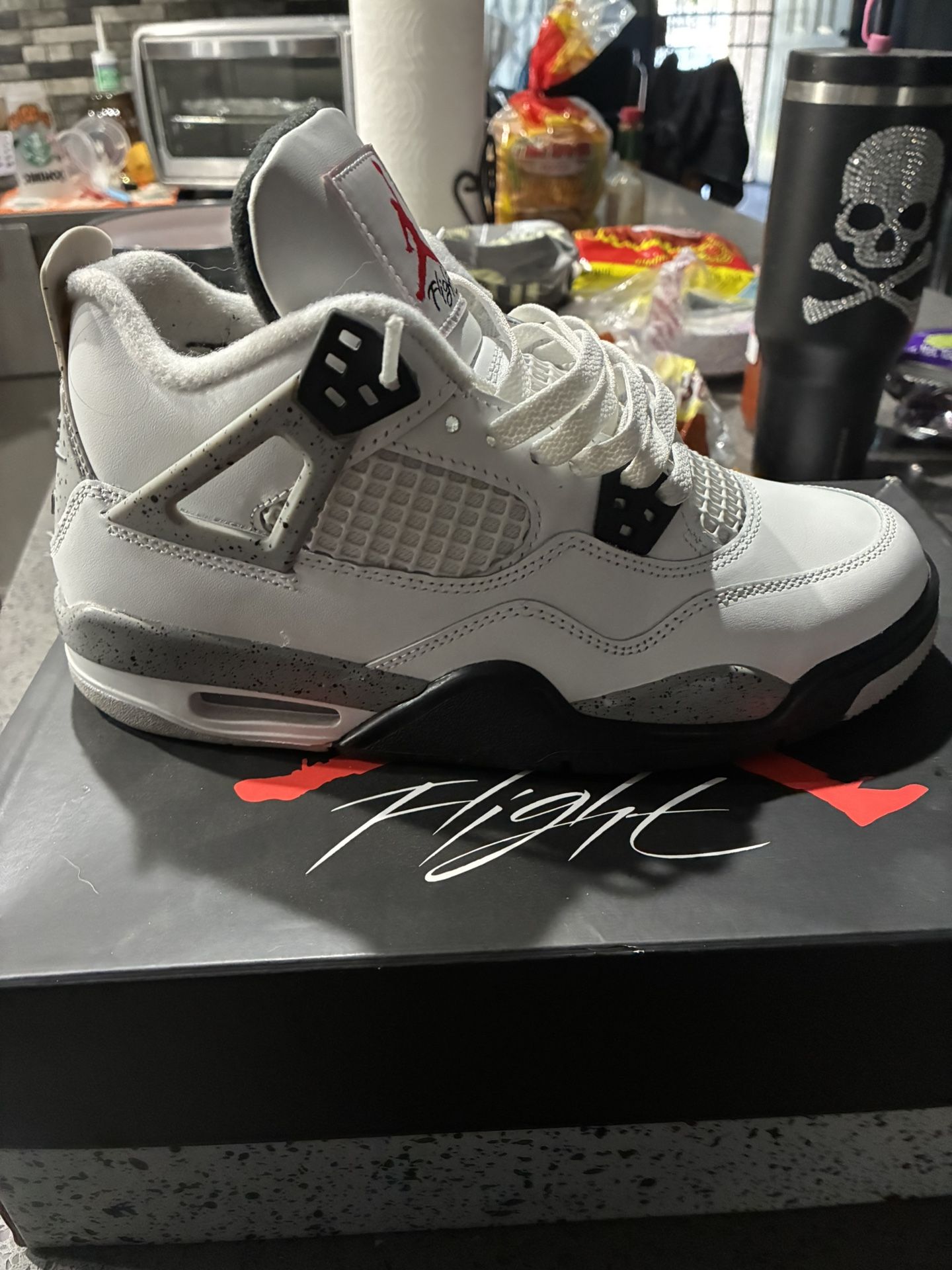 Jordan 4s Retro Og White Cement 