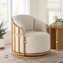 Swivel Birdcage Accent Chair,