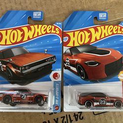 Hot wheels Nissan Skyline 2000 GT-R & Z