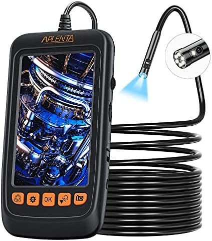 APLENTA Dual Lens Industrial Endoscope 1080p HD 4.3 IPS Screen Inspection Camera With 7 Mm Lens IP67 Waterproof Digital Borescope
