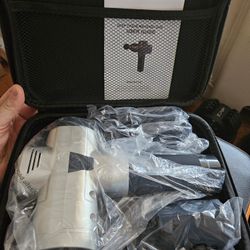 Deep Tissue Massage Gun With Attachments And Charger