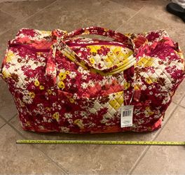 Vera Bradley Large Original Duffel – Starstruck Daisies
