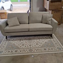 Beige Love Seat 