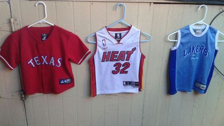 Kids jerseys NBA and MLB