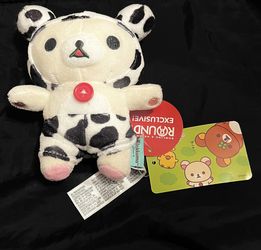 Rilakkuma Korilakkuma Standing Cow 6" Plush Round1 Exclusive