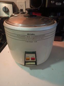 Crockpot and rice cooker
