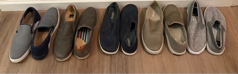 Men’s Slip-On Shoes – Sizes 11 & 11.5 – $20–$35 Per Pair