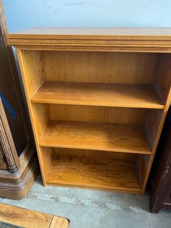 Wood book shelf
