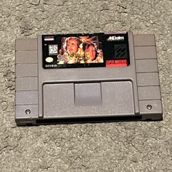 Cutthroat Island Super Nintendo Entertainment System SNES Cartridge Only Tested