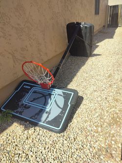 Outdoor 7-10ft basketball hoop