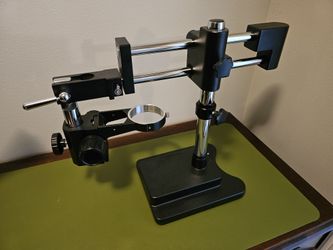 Double Arm Microscope Stand