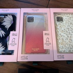 KATE SPADE ITEMS: AIRPOD PRO LADY BUG CASE, iPhone 11 Pro Max Covers NEW