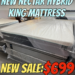 NEW NECTAR HYBRID KING MATTRESS