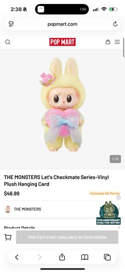 Labubu Let’s Checkmate Plush