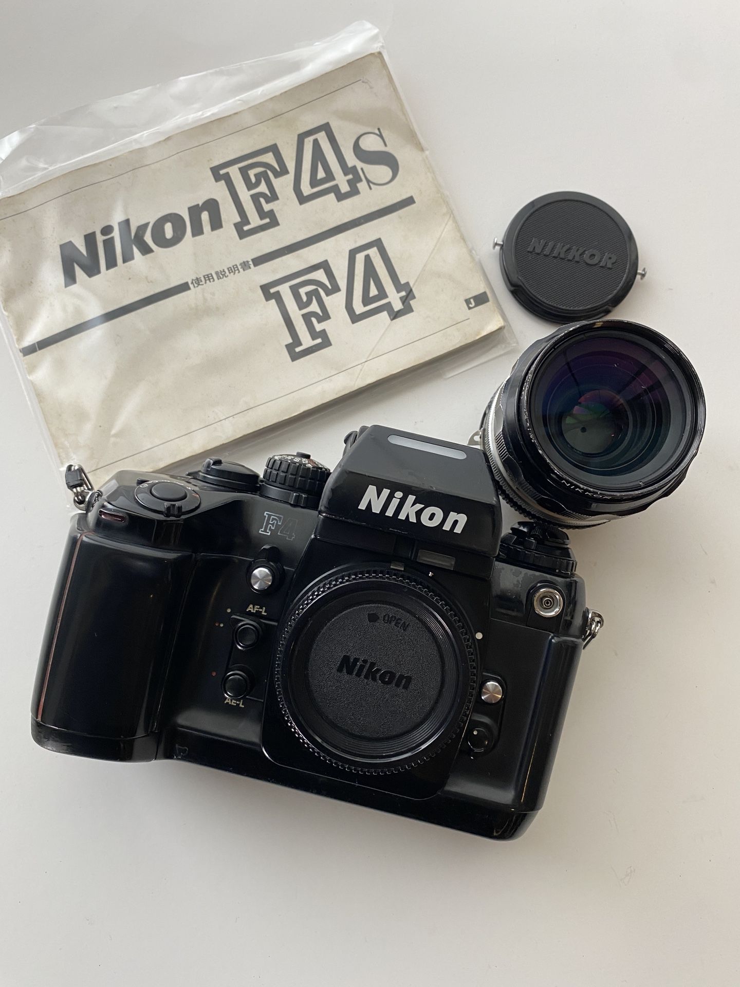 Nikon F4 w/ 35mm f2 Lens Film Camera