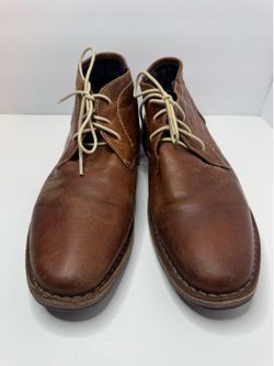 Steve Madden Cognac Leather Chukkas Men's Size 11