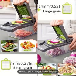 New Multi-Function Vegetable Chopper/ Slicer