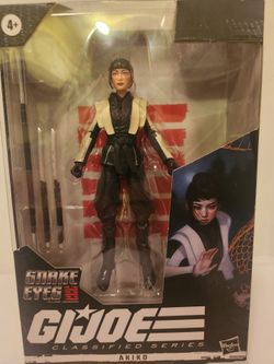 G.I. JOE. SNAKE EYES "AKIKO"