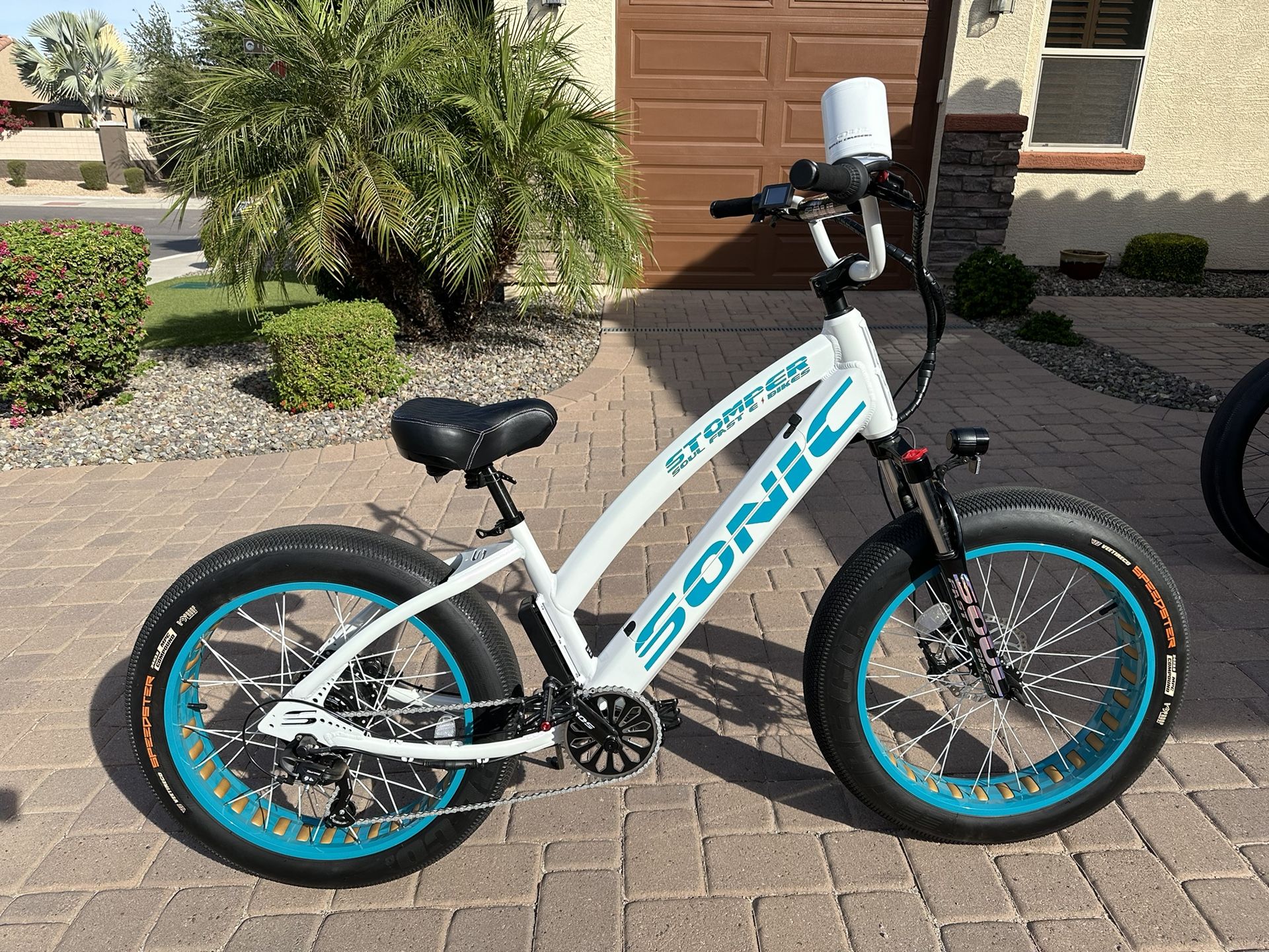 24” Step Through Saber Pro E Bike By Soul Fast E Bikes